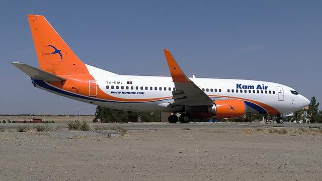 YA-KML:Boeing 737-300:Kam Air